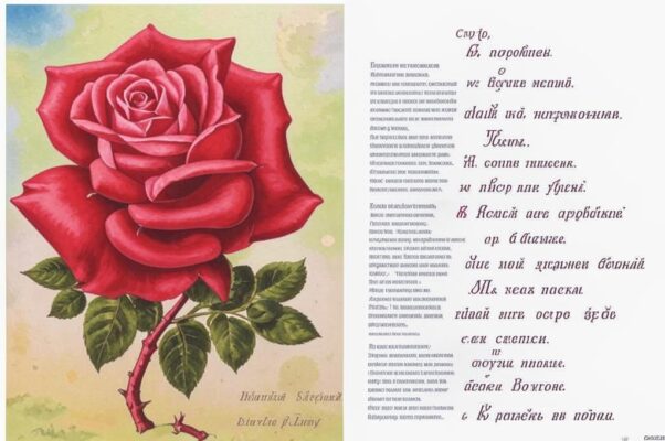 Лизе. Похвала розе