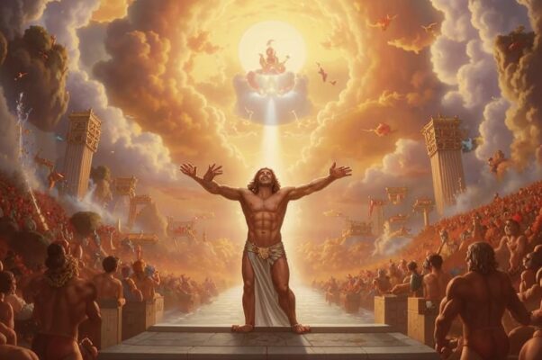 Описание торжества, бывшего в доме князя Потемкина / «Во древни времена так Боги...»