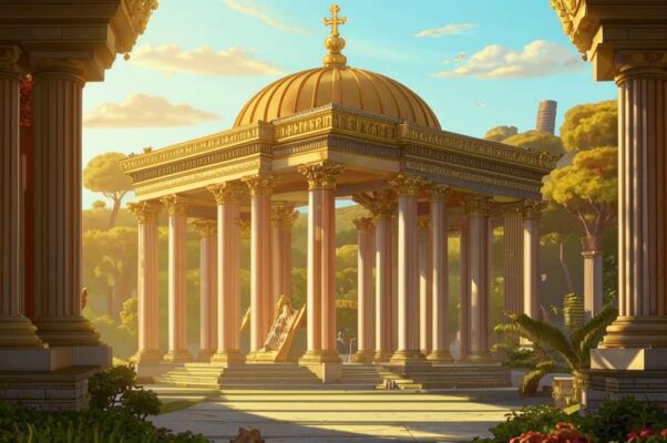 Развалины («Вот здесь, на острове Киприды…»)