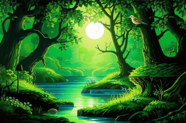 Соловей («На холме, сквозь зеленой рощи…»)