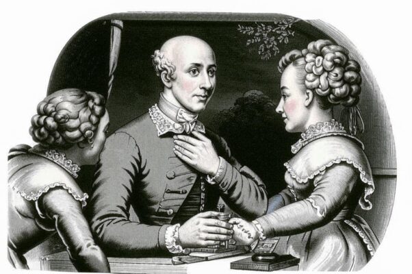 Старик («Мне девушки шептали…»)