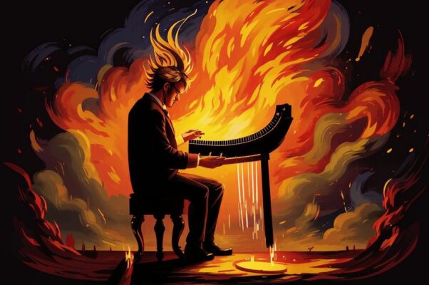 Целение Саула («Кичливу грудь царя и страх и стыд бунтуют…»)