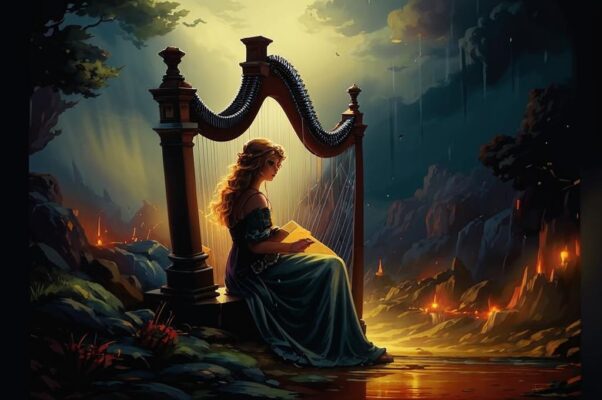 Целение Саула («Стени и жалуйся, о арфа!  скорбным тоном…»)