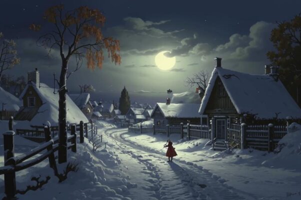 «Ярко в небе месяц...»