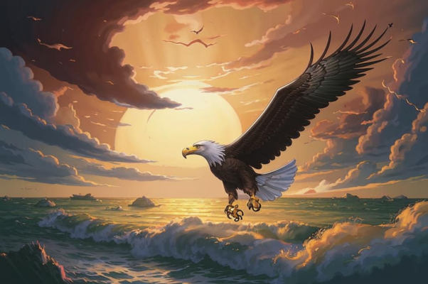 Орел («Орел в поднебесьи летел…»)