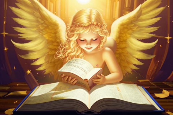 «Ангел громко и мерно читает...»