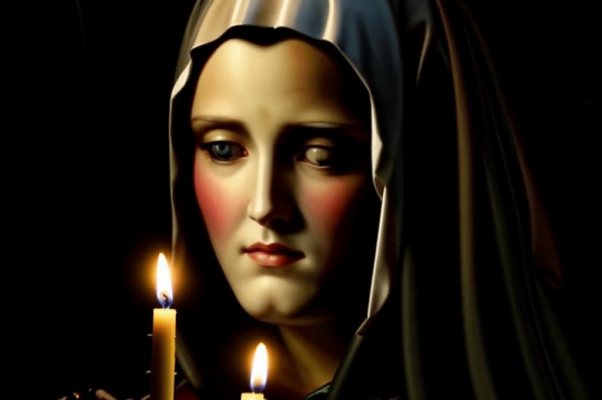 «Божья матерь на иконе...»