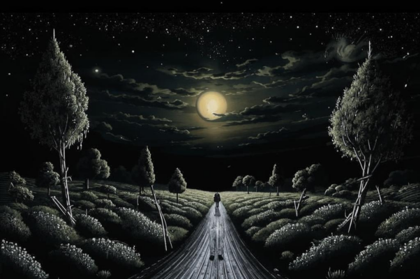 «В темном поле — только вереск жесткий...»