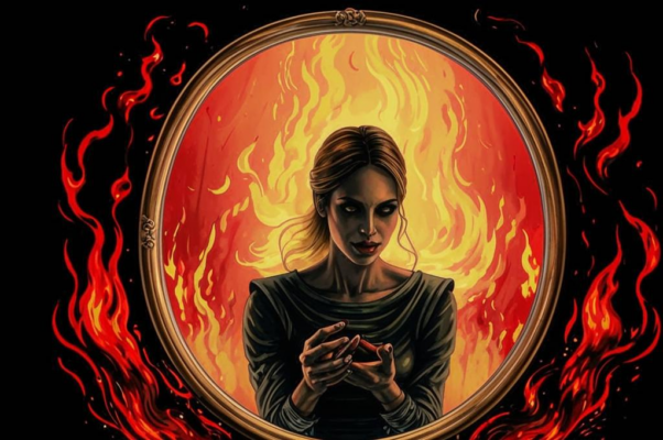 «И вечер стал. В овальной раме...»