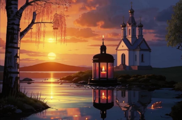 «Около церкви березка...»