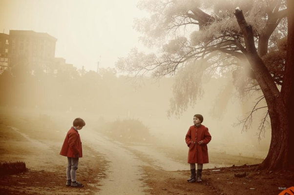 «От детства в нас горело пламя...»