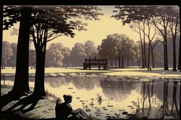 «Парк исполнен лени...»