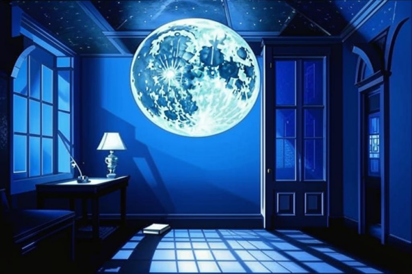 Комната в луне