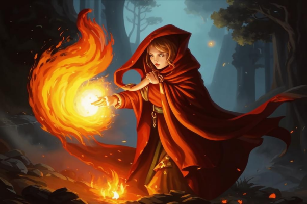 Красный плащ