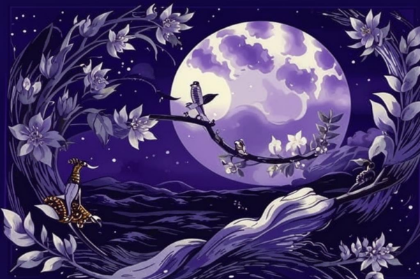 Лиловый платочек