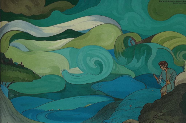 Река («Здесь и в реке зеленая вода…»)