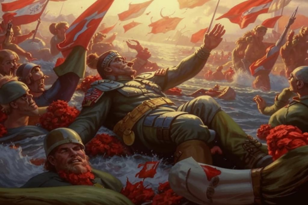 «Вот шепчет воин...»