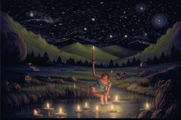 «Встал ли я ночью? утром ли встал?..»