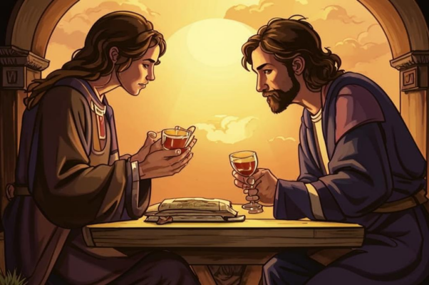 Прощальная песня («Где один или два во имя Божье, там все братья наши ― сейчас живущие и все прежде умершие…»)