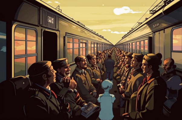 «В тот год с товарных станций эшелоны...»