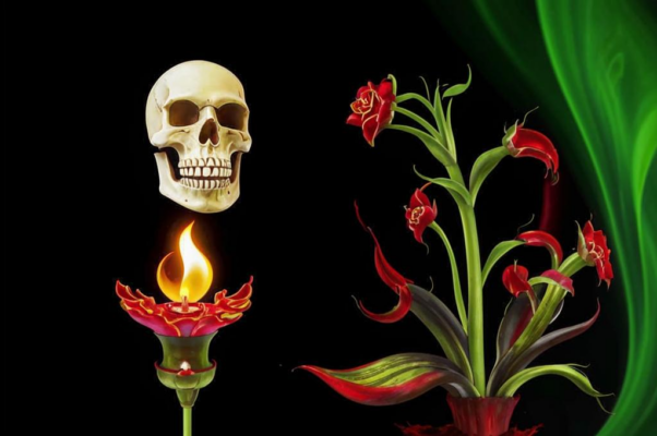 Череп («Еду с песней по долин…»)