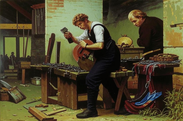 Песня старика Луки (Из драматической повести «Фома-кузнец»)