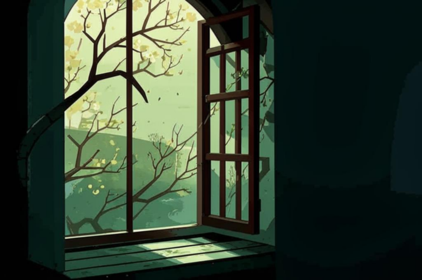 Весенний лист