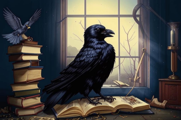 Ворон («Ворон!  И поспешн…»)