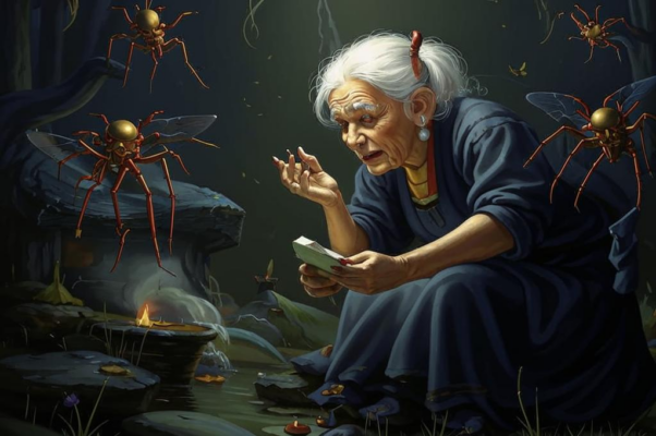 По углам заснули мухи