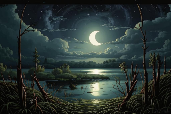 «За темной прядью перелесиц...»