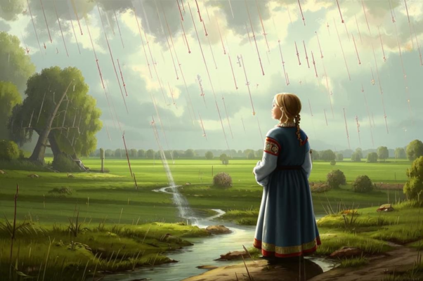 «Заглушила засуха засевки...»