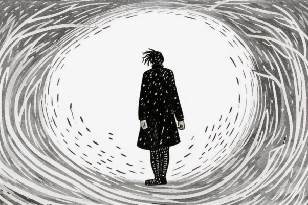 «Закружилась пряжа снежистого льна...»