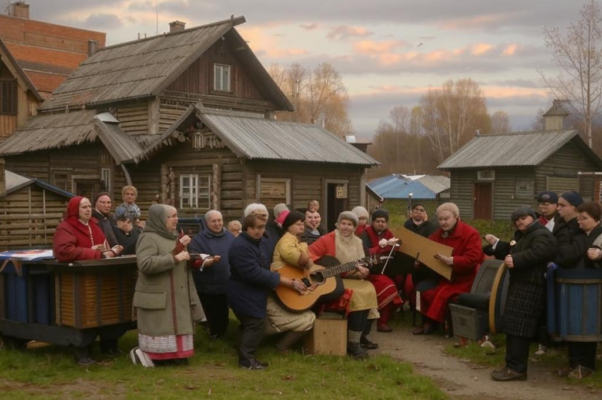 «Калитка моя бревенчатая...»