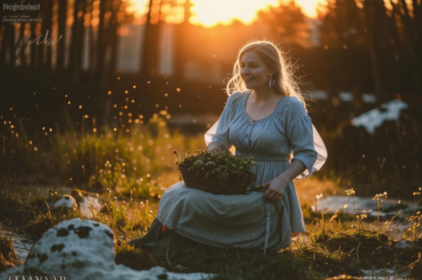 «Матушка в купальницу по лесу ходила...»