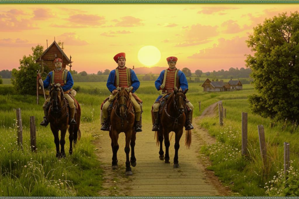 «По селу тропинкой кривенькой...»