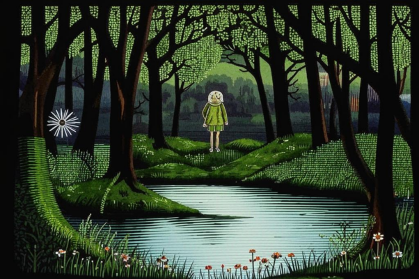 «Под венком лесной ромашки...»