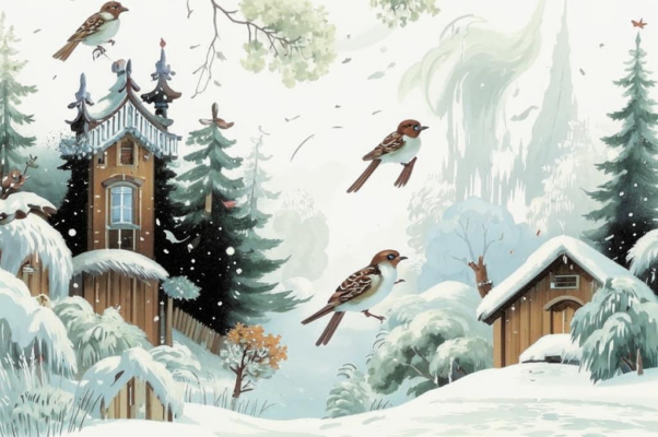 «Поет зима — аукает...»