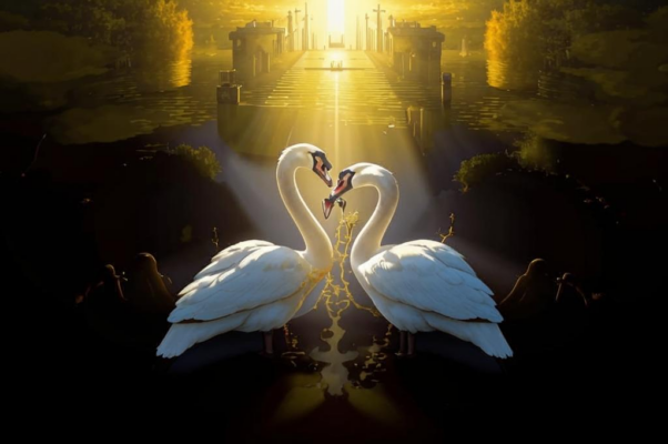 «Руки милой — пара лебедей...»