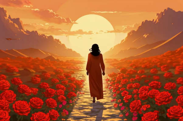 «Свет вечерний шафранного края...»