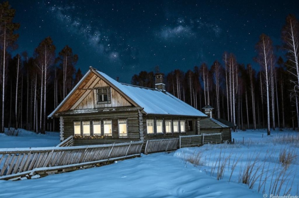 «Синий туман. Снеговое раздолье...»