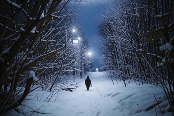 «Я по первому снегу бреду...»