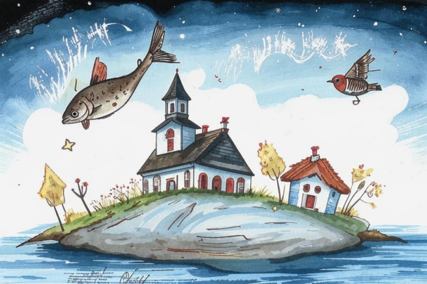 Акростих («Радость, как плотвица быстрая…»)