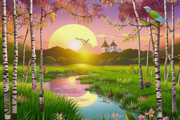 Весенний вечер