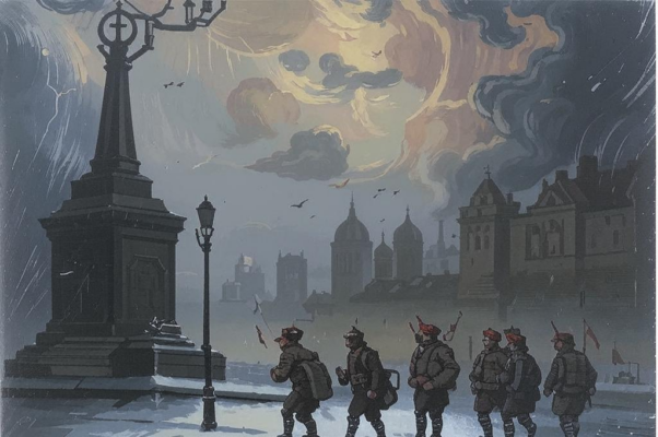 Воспоминание («Теперь октябрь не тот,/ Не тот октябрь теперь…»)