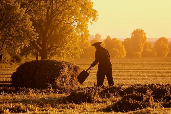 Дед («Сухлым войлоком по стёжка…»)