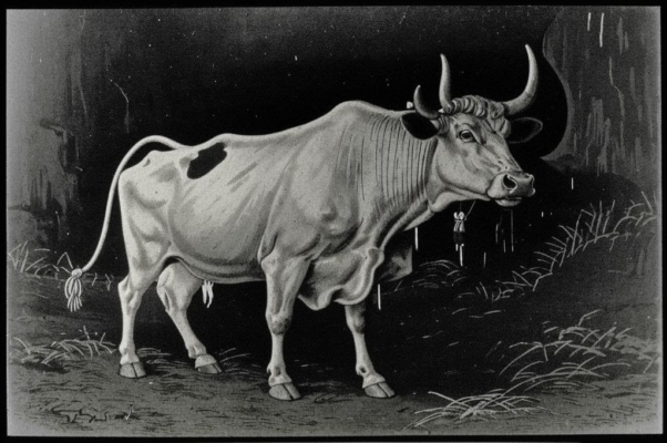 Корова («Дряхлая, выпали зубы…»)