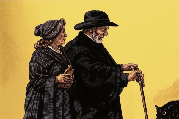 Нищий с паперти