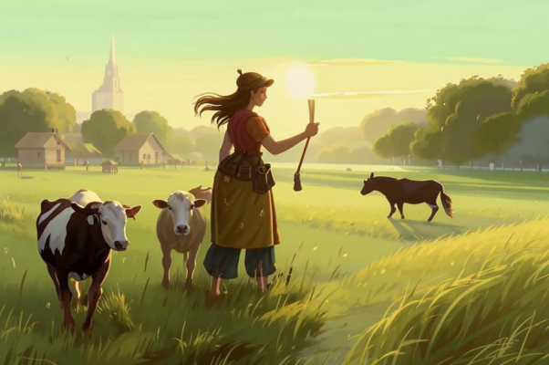 Пастух («Я сгоню на луг росисты…»)