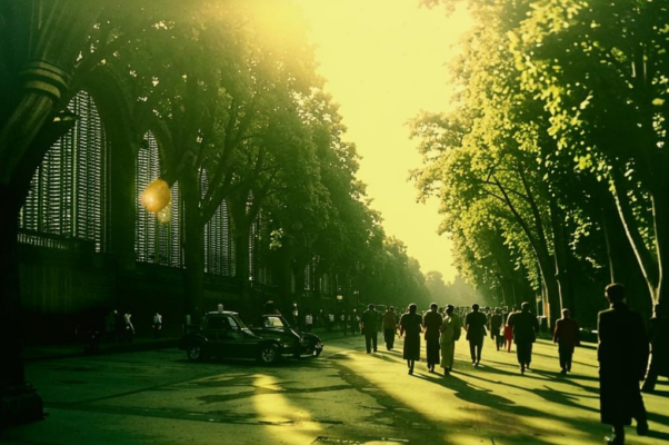 На московской улице