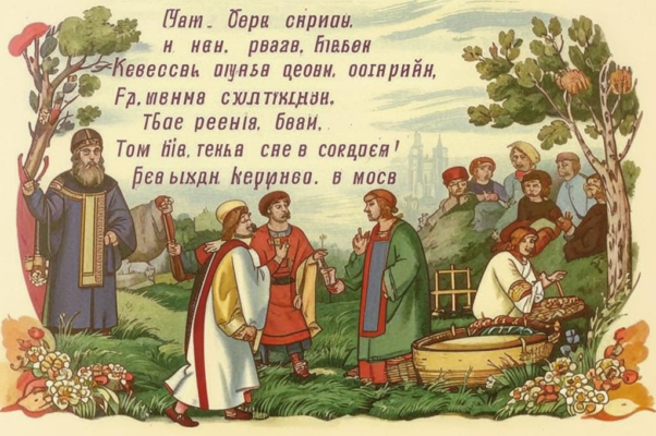 «Теперь на наш народ простой...»